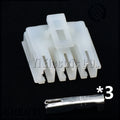 3 Pin Automobile Socket AC Assembly Plastic Housing Cable Harness Connector Motorcycle switch plug For Honda Dio 110cc