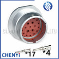 21 Pin Automotive waterproof connector DEUTSCH HD Series male or female Wire harness plug HD36-24-21SE HD34-24-21PE with Pins