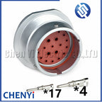 21 Pin Automotive waterproof connector DEUTSCH HD Series male or female Wire harness plug HD36-24-21SE HD34-24-21PE with Pins