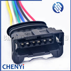 2 3 4 5 6 7 Pin Car Fuel Injector nozzle EV1 Lgnition Coil Oxygen sensor Junior Power Connector 15cm Wire Harness Plug