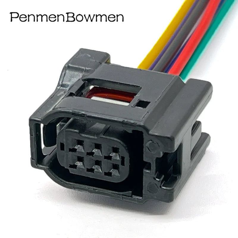 1 Set 6 Pin Auto Reversing Radar Probe Electrical Cable Connectors Wire Harness Plug 12382 6189-1142 6189-7042 For Toyota RAV4 C
