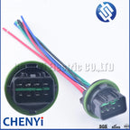 8 Pin Automotive headlight Harness plug auto waterproof connector socket HP066-08021 GL211-08021 for K2 K3 K5 Sonata MISTRA
