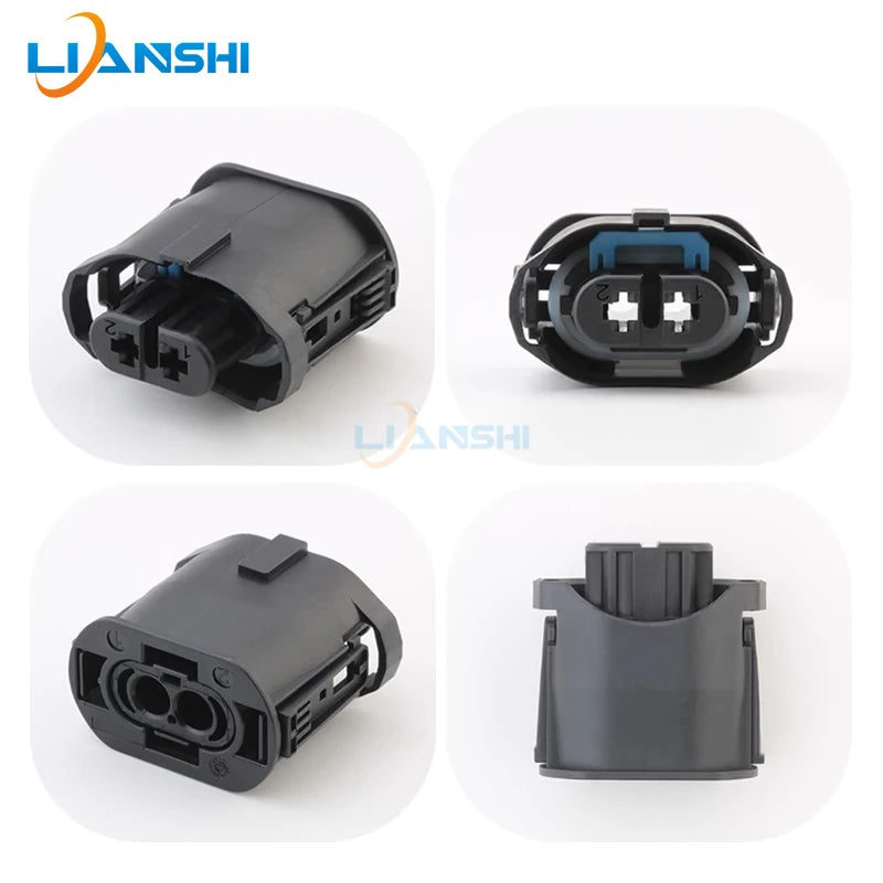 1-1355668-2 Automotive connector for BMW front bumper fog lights 2p harness plug matching terminals