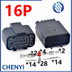 16 Pin Car bumper radar sensor connector Trailer power harness socket plug 2304884-1 2404880-1 2304887-1 2404884-1 521194A