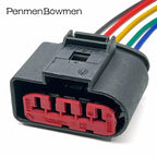 1 Set 5 Pin Car Air Flow Electrical Cable Connectors Waterproof Female Wire Harness Plug 1J0973775A