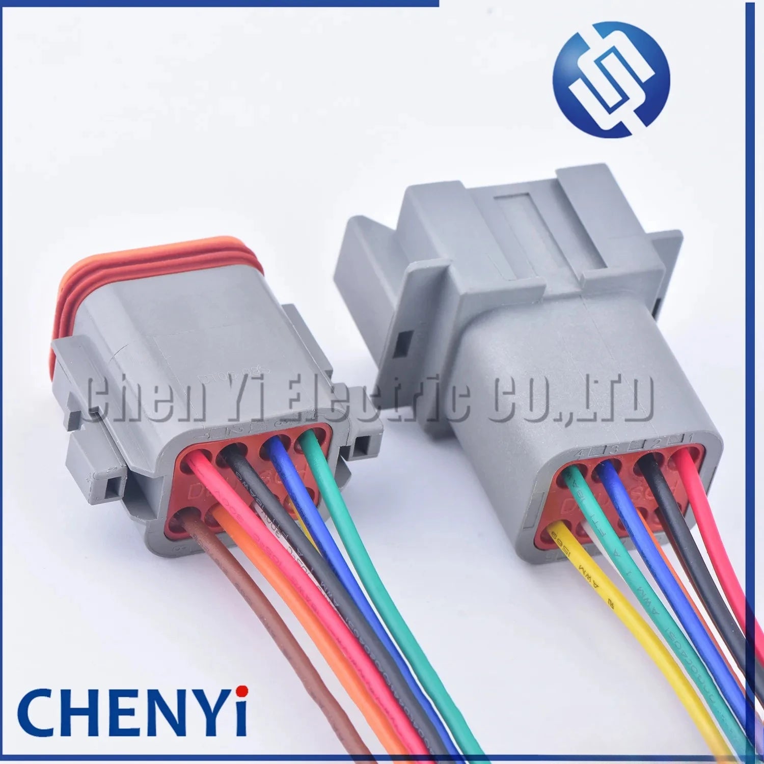 8 Pin Auto Waterproof Connector DT06-8S DT04-8P Automotive Electrical Wire Harness pigtail Plug For Deutsch DT series