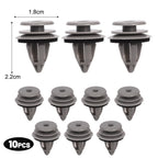 10-50PCS Car Plastic Retaining Clip for BMW Bumper Door Buckle Automobile Retainer Fastener Repair Rivets Interior Accessories
