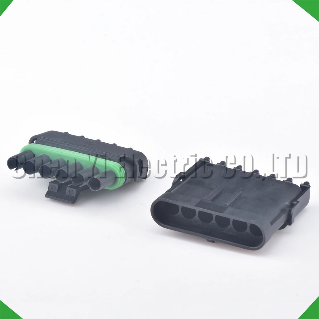 6-Pin Auto Connector Series automotive electrical cable housing waterproof plastic