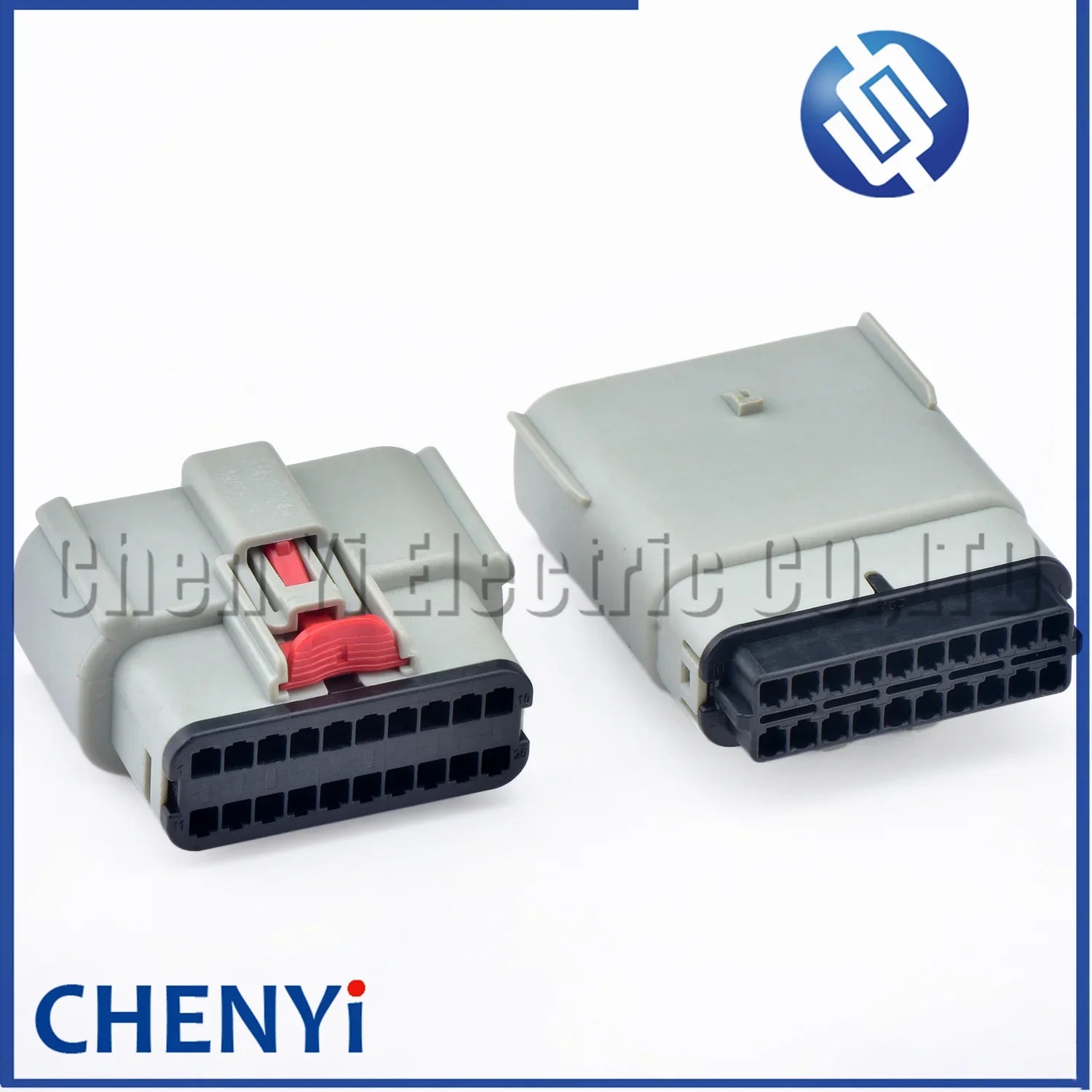 Grey 20 Pin Autowaterproof connector female or male excavator panel Plug With Pins 33472-2749 33472-2249 For JCB
