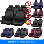 Universal Car Seat Covers Black Fashions Sports Seat Covers PVC Fabric Car Seat Cover Universal Interior Accessories Amagi