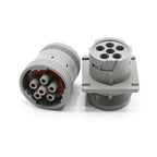HD16-6-96S waterproof connector, 6-hole male and female for heavy-duty wire harness plug, HD10-6-96P