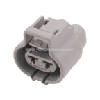 2 Pin 4.8mm Male Female Waterproof Electronic Connector Brake Booster Pump Components Plug for Toyota Ford Focus Mazda 176143-6
