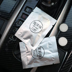 Car Air Fresheners Refills Lemon Peach Auto Air Vent Clip Replacement Set Pads Solid Fragrance Scent Air Freshener Refill Tablet