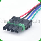 4-Pin Auto Connector Connector Female Electrical waterproof Weather Square connector