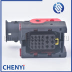22 Pin ECU Connector Black Waterproof Plug 1-1823449-1 1-1823661-1 1-1823440-3 1-1823441-3 1355233-3 1823442-1 With Pins or lid