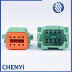 Green 8 Pin Male or Female Auto Waterproof Connector Sealed Plug DT06-8SC DT04-8PC DT06-08SC DT04-08PC with Pin For Deutsch