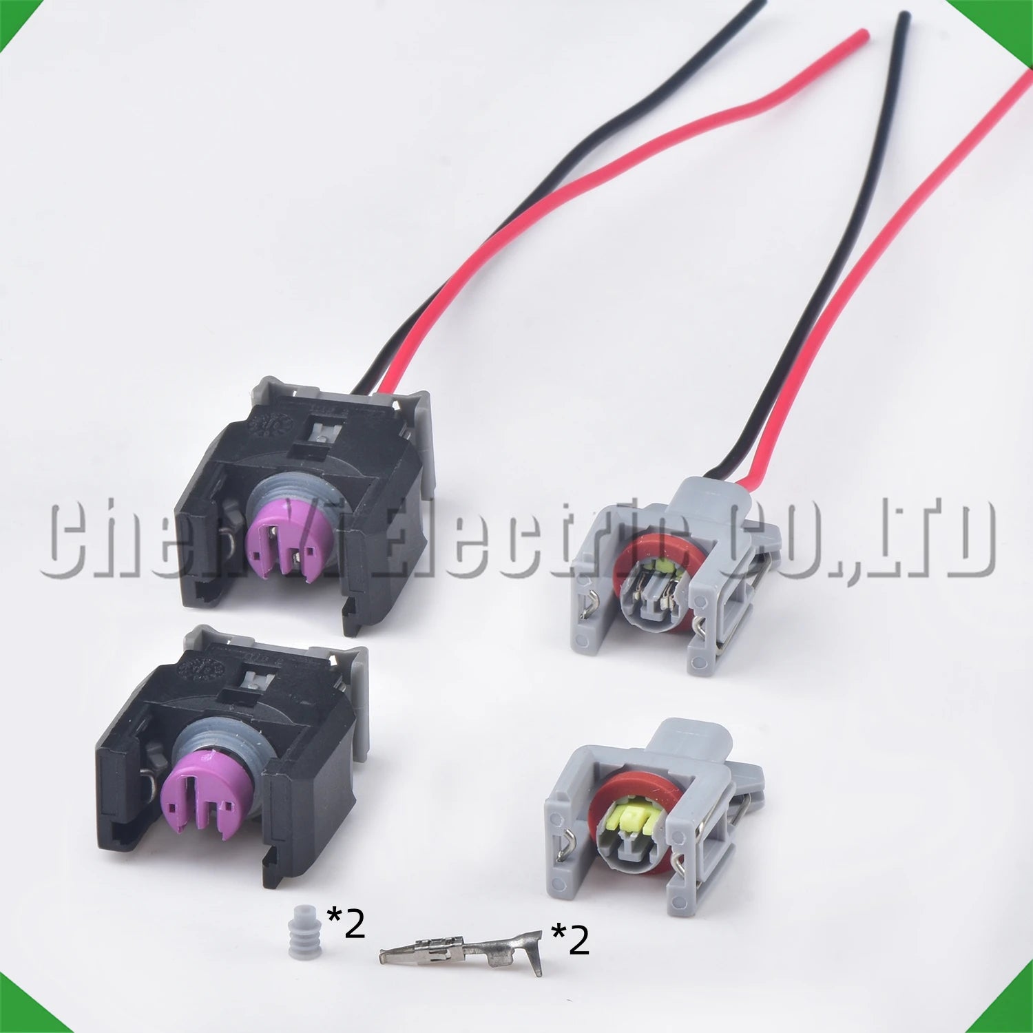 2-Pin Auto Connector Harness Waterproof Automotive Connector Chevrolet fuel injector