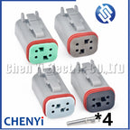 4 Pin Automotive waterproof connector harness plug DT06-4S DT06-4SA DT06-4SB DT06-4SC DT06-4SD For Heavy duty truck EBC system