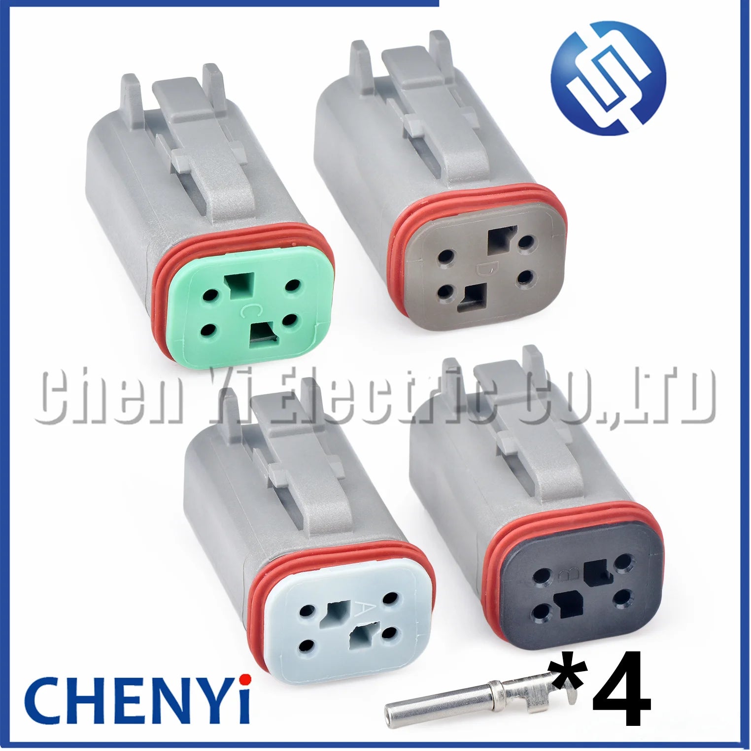 4 Pin Automotive waterproof connector harness plug DT06-4S DT06-4SA DT06-4SB DT06-4SC DT06-4SD For Heavy duty truck EBC system