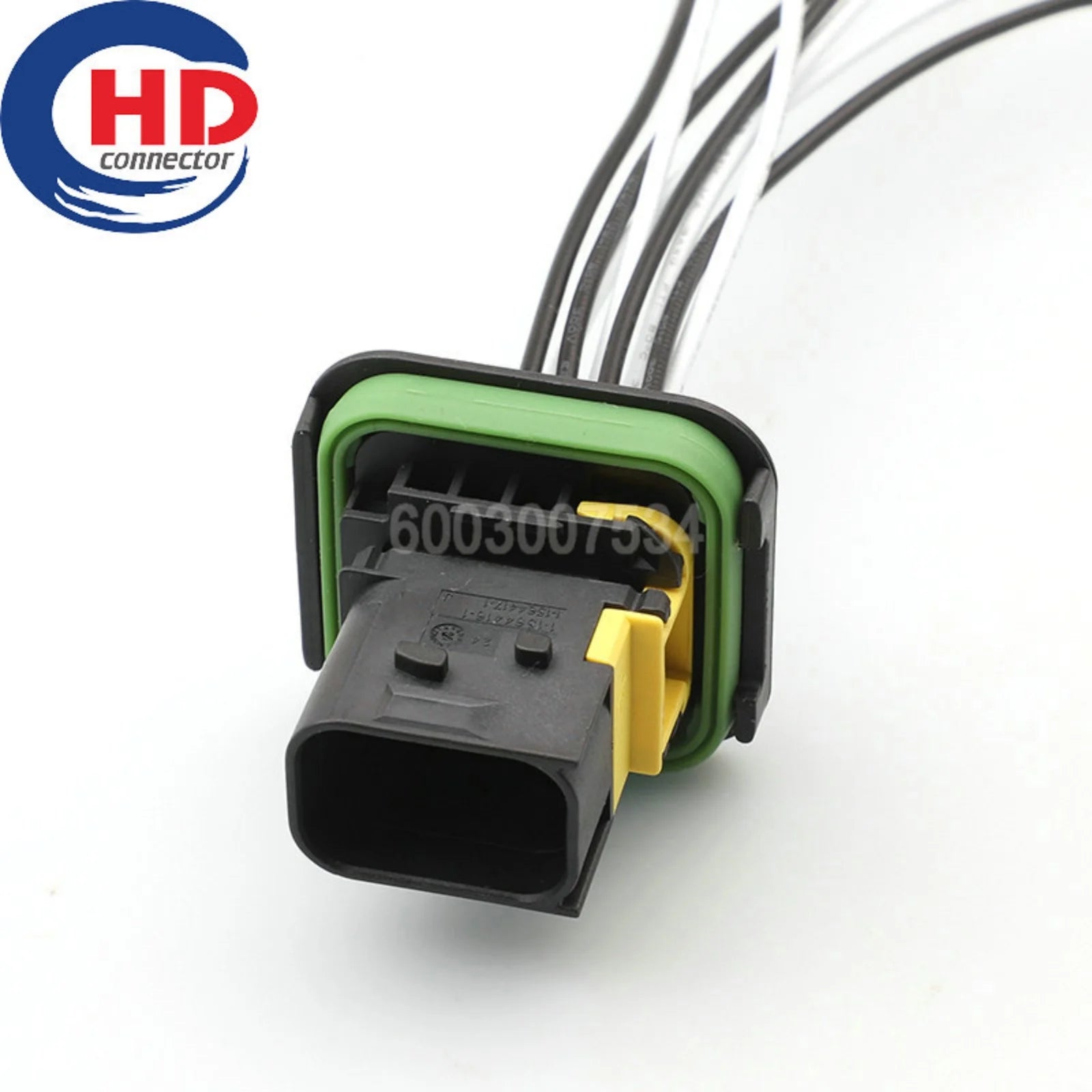 8 Pin Connector Waterproof 1.5mm Series Male Connector Cable Plug Motorcycle Electrical Harnesses 1-1564416-1