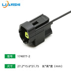 174352-2 AMP type connector, automotive waterproof plug terminal connector, 4/6/8/12-pin male and female plug, 1.8 series plug