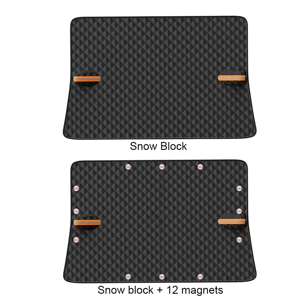 Car Windshield Snow Cover, Frost-Proof & Anti-Freezing Windshield Cover for Winter, Car Window Cover, Winter Car Cover Amagi
