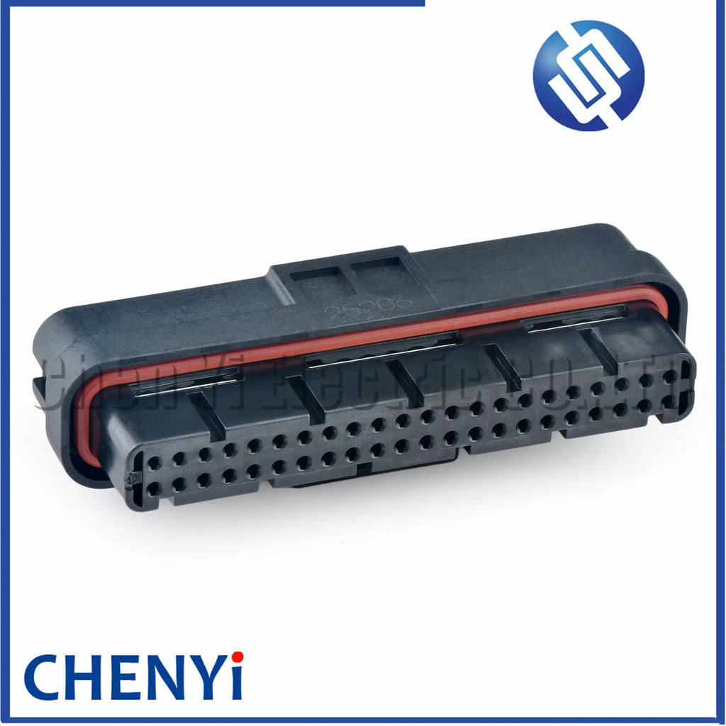 44 Pin Automotive waterproof Connectors computer board Wire harness Plug 1376886-1 25206 For Yamaha XCMG