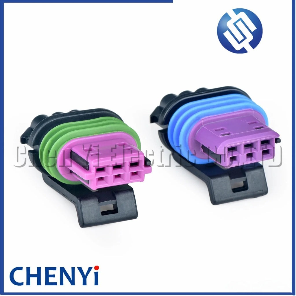 3 Pin Automotive waterproof connector turn signal xenon lamp stabilizer harness plug 33152360 15491547 For Buick Chevrolet