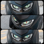 Funny Luminous Sticker Motorcycle Headlight Scooter Stickers for Vespa 300 GTS Accessories PX Sprint Primavera LX 125 50 Special