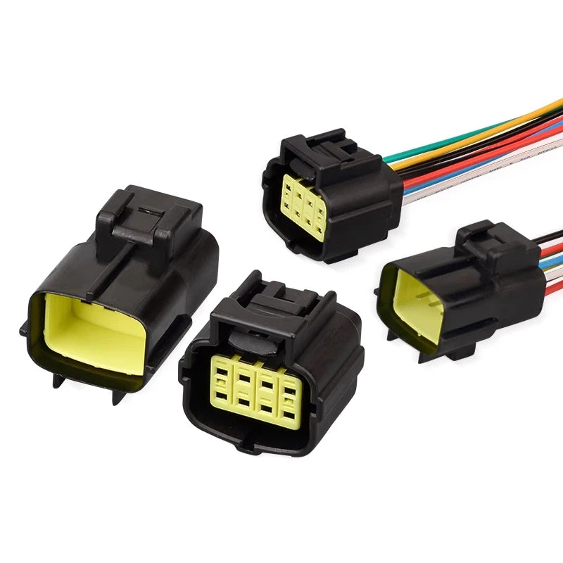 DJ70816Y-1.8-11/21 Waterproof 174984-2 connector 174982-2 Automotive 8P connector 8 holes