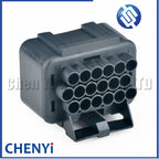18 Pin female Automotive waterproof connector 344106-1 344107-1 For Hyundai excavator computer board harness plug