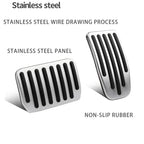 For Tesla Model 3/Y Aluminum Pedal Cover 2 Pack Accessories 2019-2024 Foot Pedal Pads Anti-Slip Performance Accelerator amagi