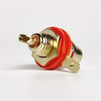 4/10/20PCS RCA Plug & Jack Set, Brass Gold-Plated Audio Connectors for Preamp, DIY Projects, Home Theater Sound Systems