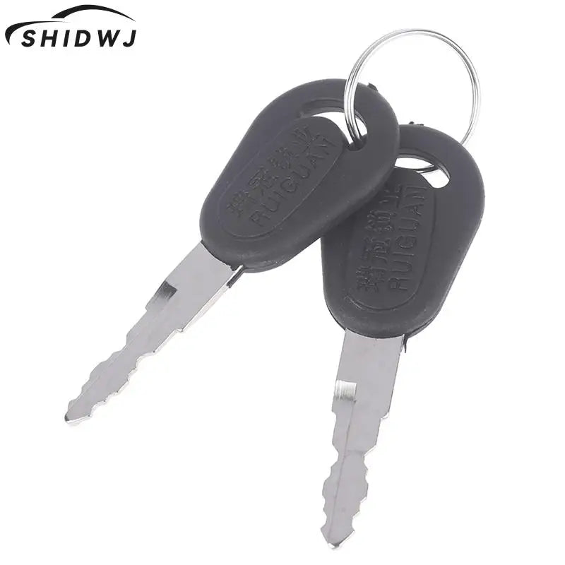 3Pcs/Set 2 Keys+1 Lock Electric Car Scooter Tail Box Lock Trunk Lock Accessories Motorcycle Rear Locks