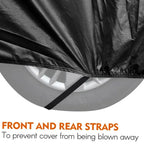 Universal For Audi A3 A4 A5 A6 A7 B7 B8 C5 Q2 Q3 Q5 7 Body Full Covers Black/Silver Outdoor Sun Snow Rain Protection Cover Amagi