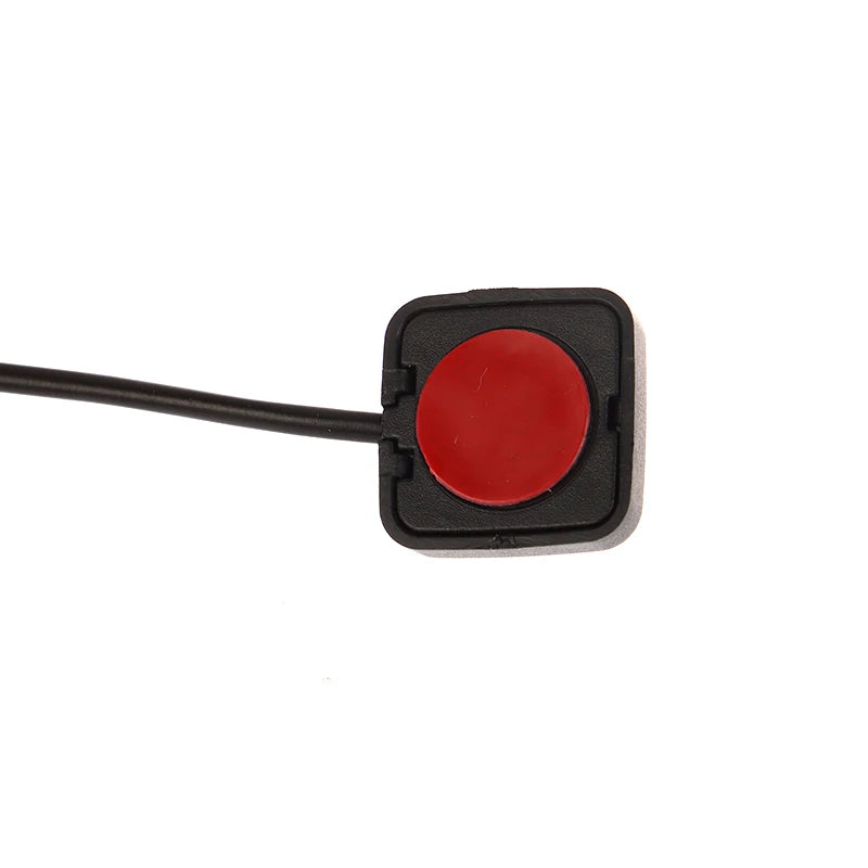 1Pc Momentary Push Button On Off Switch Black Plastic 12V 24V Car Alarm Button DIY Flashlight Surface Mount Mini Button Switch