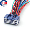 26 Pin Connector Unsealed Series Female Connector Cable Plug Motorcycle Electrical Harnesses Wiring Harness