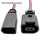 1 Set 2 Pin 1.5mm Auto 1J0973802 Temp Deflation Valve Waterproof Female Male Electrical Connectors Wire Harness Plug 1J0973702