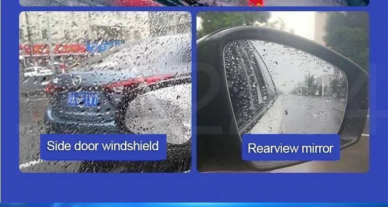 100ml Anti-Rain for Car Glass Water Repellent Spray Windshield Mask Hydrophobic Anti-fogging Agent Protection Coating Auto Clean