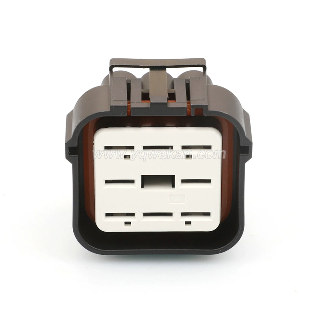 8-Pin Connector Waterproof 6.3mm Male Female Connector Terminal Wiring Harness Automobile Housing Cable Plug 344073-1 344079-1