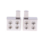 1 Pair Car Audio Splitter Wire Power Supply Terminal Audio Amplifier Dual 1/0 Gauge To 1/0 Gauge Amp Input Reducers Discharge