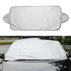 Car Snow Shield - Cotton Material, Foldable Protective Cover, Protection Against Ice, Sun Precipitation, Vehicle Snow Pad Amagi