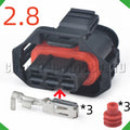 3-Pin Auto Connector Connector Automotive Connectors Measurement fuel injector sensor