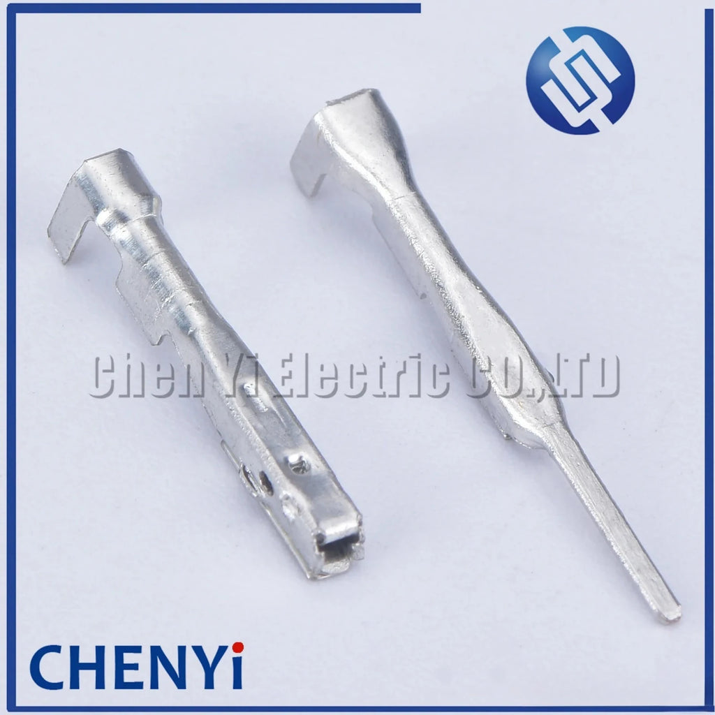 50 pcs 1mm Male Female Crimp Wire Terminal Ignition Coil Connector Plug Contact Pin For 6188-4775 6189-7037