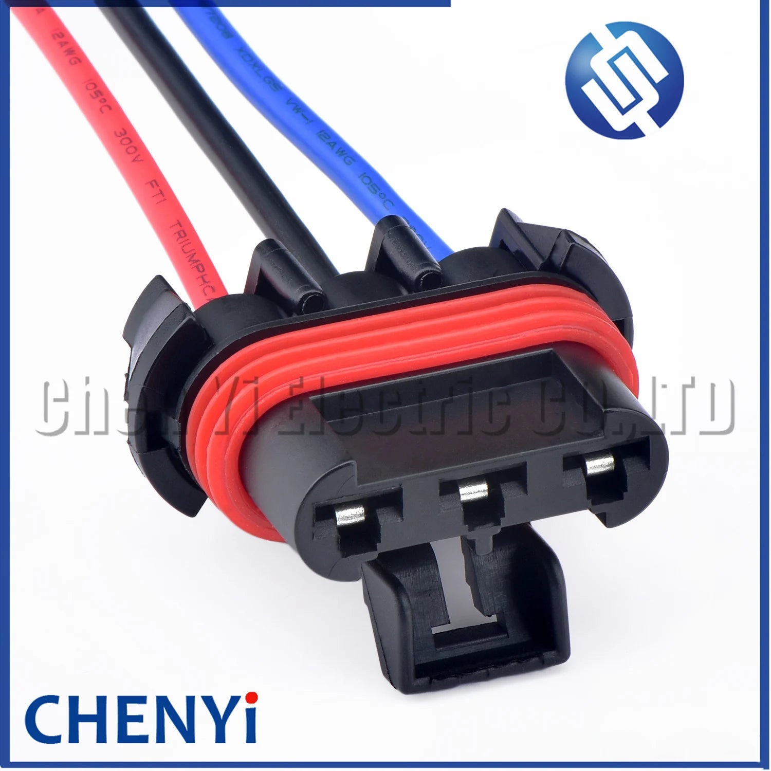 3 Pin Car waterproof connector Blower resistor electronic fan Wire harness plug 12124686 12124685 For Ford Mazda Buick Chevrolet