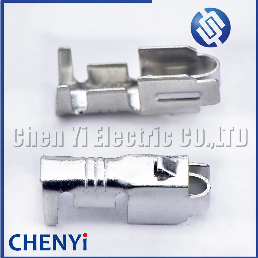 50 Pcs auto wire car fuse holder terminal pin Brass tin plating Crimp terminals BX2152-2 For BX2017A BX2017D BX2017