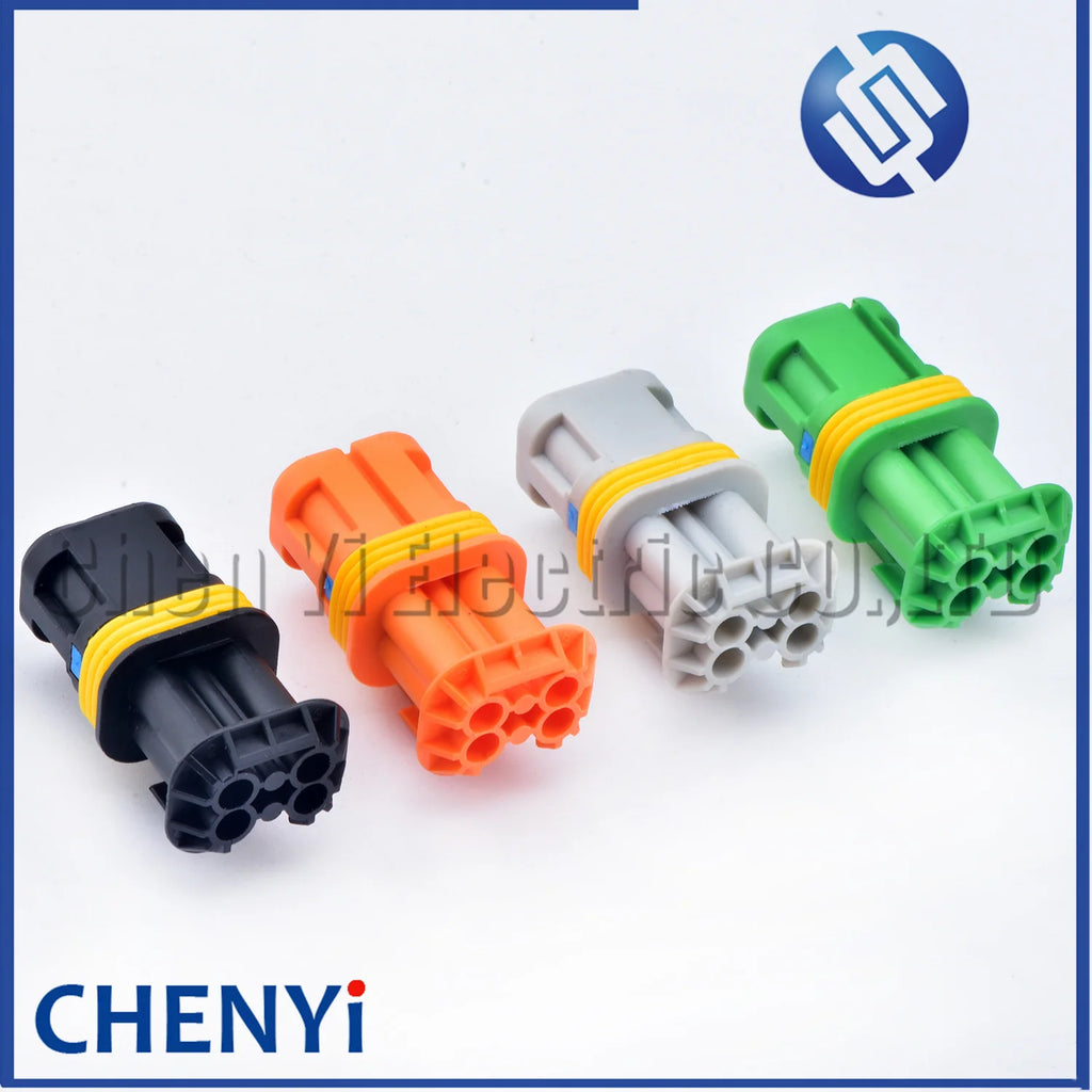 4 Pin Automobile waterproof connector Rear modulator plug 18650.000.001 18164.000.002 For МАN truck EBS Knor 2.2 2.3