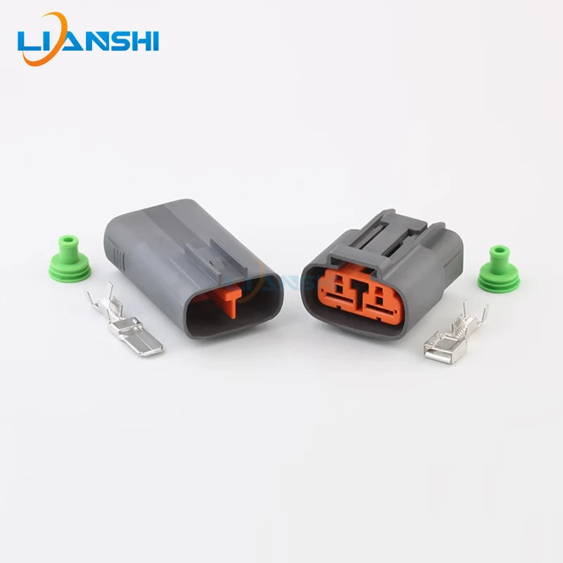 6195-0060/6195-0057 is suitable for automotive high-current 2p waterproof wiring harness connector DJ7021B-7.8-11