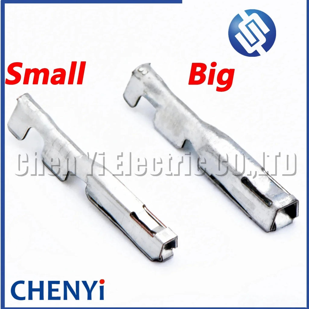 20 Pcs Car Crimp Terminal Spade Connector Copper Pins Auto Female Splice 638551-1 638551-3 638652-1 638652-2 For plug