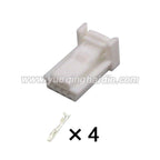 4-Pin Connector Unsealed 0.7mm Male Female Connector Wiring Harness AC Assembly Cable Socket 1612035-1 1473672-1 1123343-1